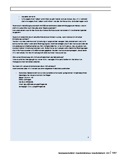 Vorschauseite 6: Vorgehensweise bei Variante Creutzfeldt-Jakob-Krankheit (vCJK) im Zusammenhang mit Blut, Plasma und Blutprodukten (Votum 46)