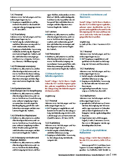 Vorschauseite 5: Kernkapazitäten von gemäß Art. 20 Absatz 1 IGV benannten Flughäfen für den Bereich der übertragbaren Krankheiten zur Durchführung der internationalen Gesundheitsvorschriften (2005…