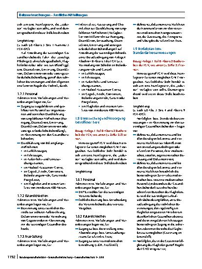 Vorschauseite 6: Kernkapazitäten von gemäß Art. 20 Absatz 1 IGV benannten Flughäfen für den Bereich der übertragbaren Krankheiten zur Durchführung der internationalen Gesundheitsvorschriften (2005…