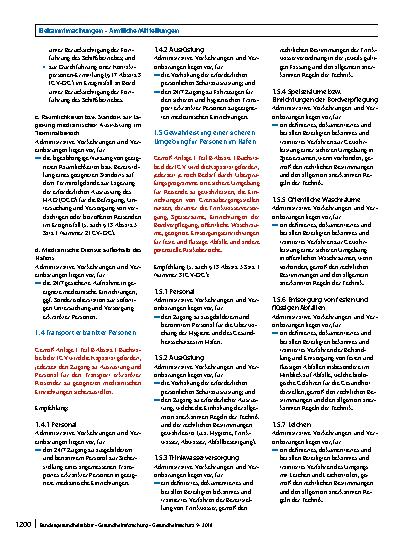 Vorschauseite 5: Kernkapazitäten von gemäß Art. 20 Absatz 1 IGV benannten Seehäfen für den Bereich der übertragbaren Krankheiten zur Durchführung der internationalen Gesundheitsvorschriften (2005;…