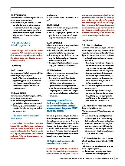 Vorschauseite 6: Kernkapazitäten von gemäß Art. 20 Absatz 1 IGV benannten Seehäfen für den Bereich der übertragbaren Krankheiten zur Durchführung der internationalen Gesundheitsvorschriften (2005;…