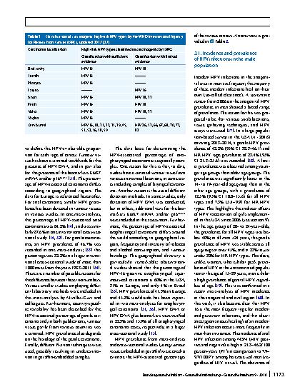 Vorschauseite 4: Background paper for the recommendation of HPV vaccination for boys in Germany