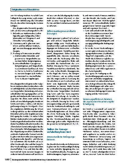 Vorschauseite 2: Befragung des Kindes bei Verdacht auf Kindeswohlgefährdung: Fallstricke und Qualitätssicherung