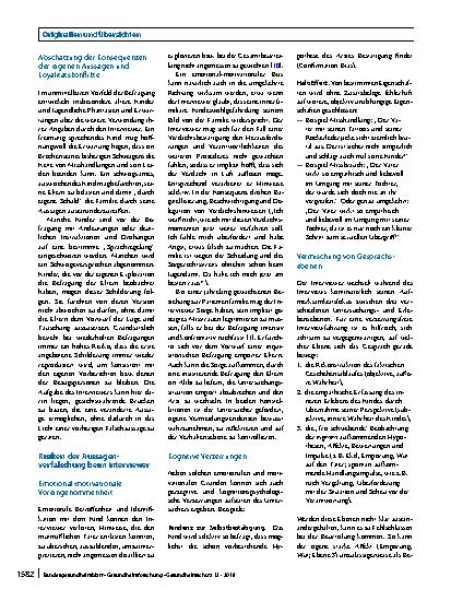 Vorschauseite 4: Befragung des Kindes bei Verdacht auf Kindeswohlgefährdung: Fallstricke und Qualitätssicherung