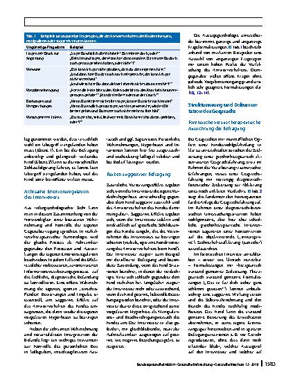 Vorschauseite 5: Befragung des Kindes bei Verdacht auf Kindeswohlgefährdung: Fallstricke und Qualitätssicherung