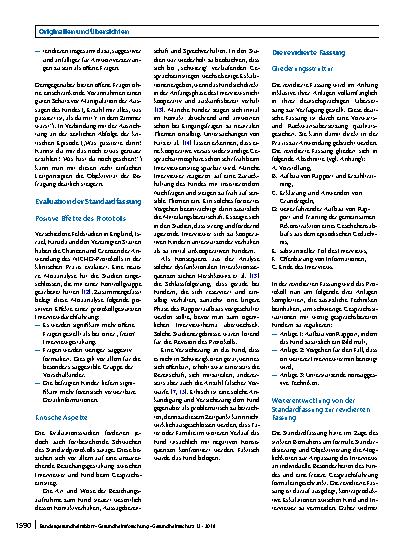 Vorschauseite 4: Strukturierte Befragung von Kindern bei Kindeswohlgefährdung: Die deutsche Version des NICHD-Interviewprotokolls in seiner revidierten Fassung