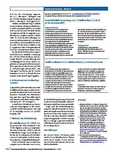 Vorschauseite 3: Gesundheitliche Bewertung von 1,2-Dichlorethan (1,2-DCE) in der Innenraumluft