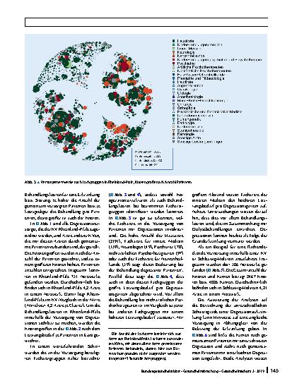 Vorschauseite 6: Analyse von Versorgernetzwerken und räumlichen Versorgungsunterschieden bei Patienten mit Depressionen in Deutschland