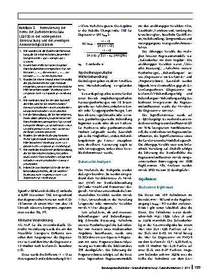 Vorschauseite 4: Wie bewerten Nutzer das neue Versorgungsmodell „Die Psychosomatische Sprechstunde im Betrieb“?