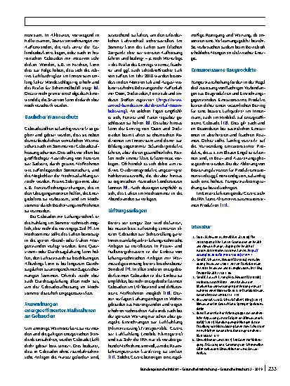 Vorschauseite 2: Mögliche Auswirkungen des Klimawandels auf die Luftqualität in Innenräumen