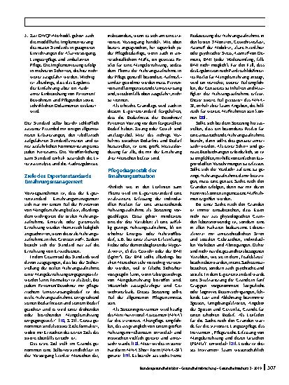 Vorschauseite 4: Prävention von Mangelernährung in der stationären Pflege am Beispiel des DNQP-Expertenstandards „Ernährungsmanagement“