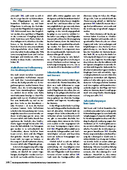 Vorschauseite 5: Prävention von Mangelernährung in der stationären Pflege am Beispiel des DNQP-Expertenstandards „Ernährungsmanagement“