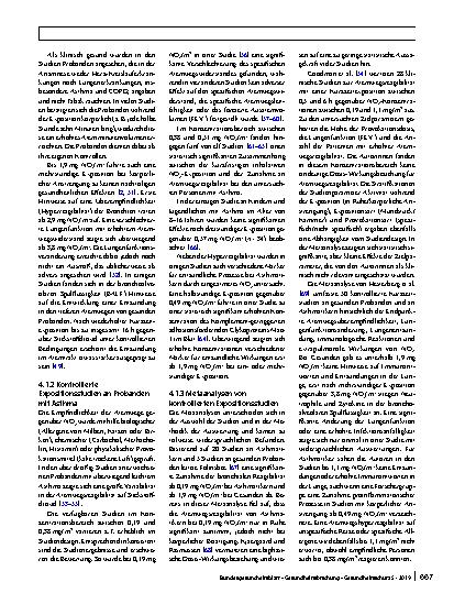 Vorschauseite 4: Richtwerte für Stickstoffdioxid (NO2) in der Innenraumluft