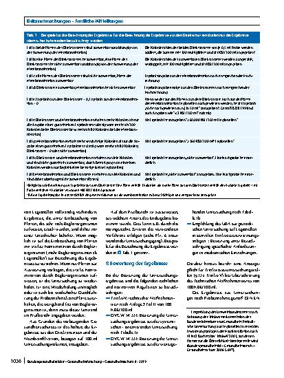Vorschauseite 5: Systemische Untersuchungen von Trinkwasser-Installationen auf Legionellen nach Trinkwasserverordnung – Probennahme, Untersuchungsgang und Angabe des Ergebnisses