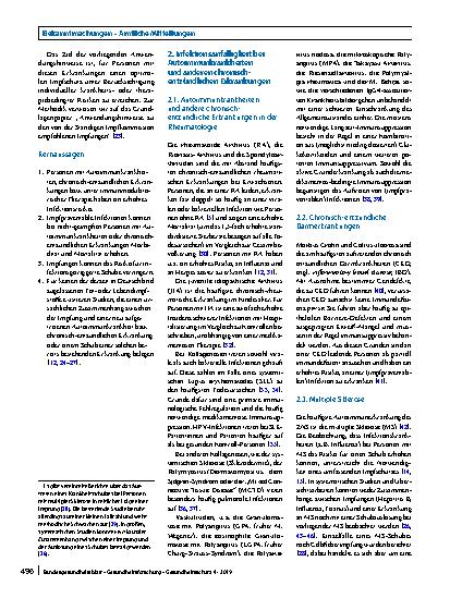 Vorschauseite 3: Impfen bei Immundefizienz