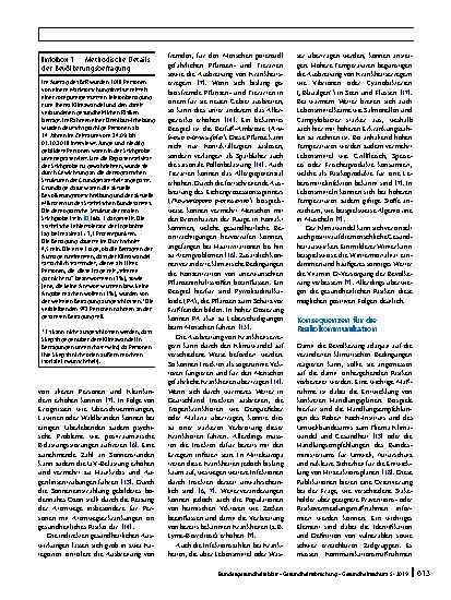 Vorschauseite 2: Wahrnehmung des Klimawandels durch die Bevölkerung und Konsequenzen für die Risikokommunikation