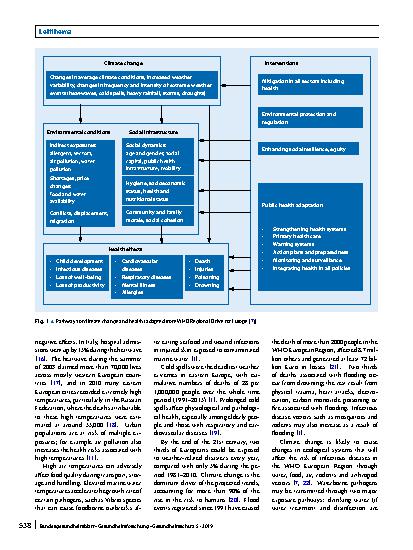 Vorschauseite 2: Priorities for protecting health from climate change in the WHO European Region: recent regional activities