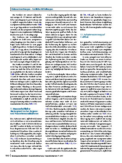 Vorschauseite 5: Hygienemaßnahmen bei Clostridioides difficile-Infektion (CDI)