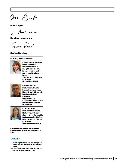 Vorschauseite 3: Forschung am Menschen – Prinzipien und Herausforderungen für die Arbeit von Ethikkommissionen