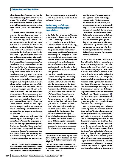 Vorschauseite 2: Brauchen wir mehr Patientenvertretung in Deutschland?