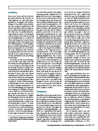 Vorschauseite 5: Brauchen wir mehr Patientenvertretung in Deutschland?