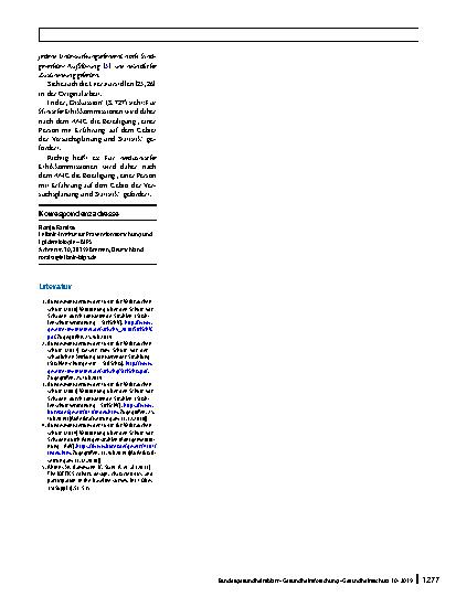 Vorschauseite 2: Erratum zu: Ethische Bewertung von Studien am Menschen außerhalb des regulatorischen Rahmens: nicht bindend, aber von großer Wichtigkeit