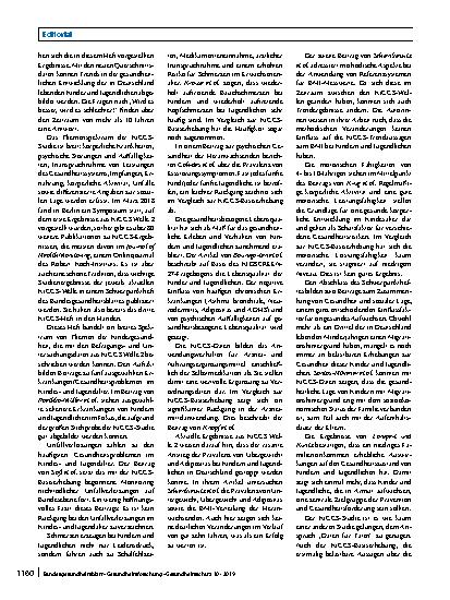 Vorschauseite 2: Von Golzow bis nach Neuseeland – Kindergesundheit langfristig beobachten