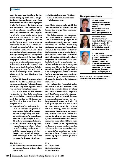 Vorschauseite 2: Das Unbehagen mit der Leichenschau und der Todesursachenstatistik – A never-ending story?