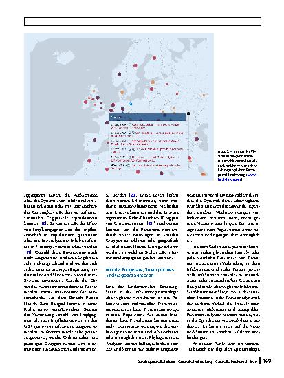 Vorschauseite 4: Digitale Epidemiologie