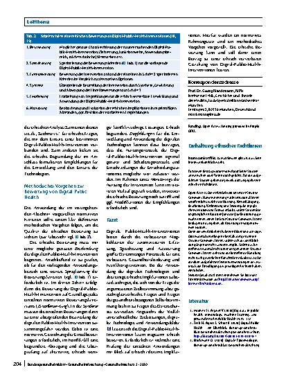 Vorschauseite 6: Ethische Fragen von Digital Public Health