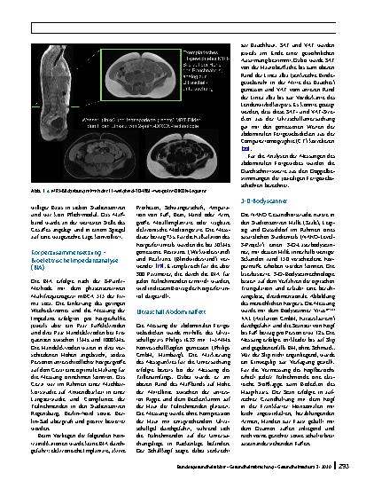 Vorschauseite 4: Anthropometrische Messungen in der NAKO Gesundheitsstudie – mehr als nur Größe und Gewicht