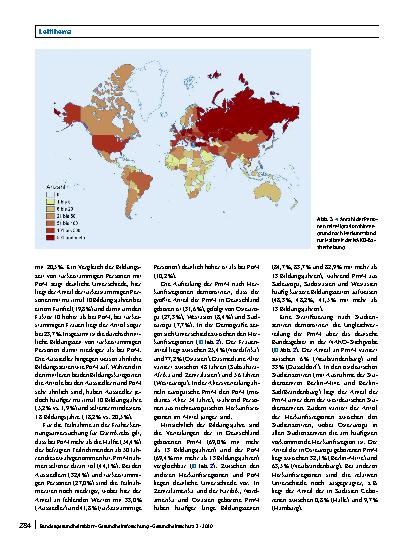 Vorschauseite 6: Personen mit Migrationshintergrund in der NAKO Gesundheitsstudie – soziodemografische Merkmale und Vergleiche mit der autochthonen deutschen Bevölkerung