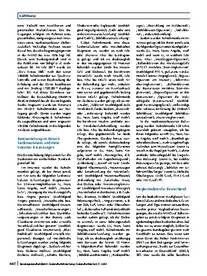 Vorschauseite 2: Erfassung selbst berichteter kardiovaskulärer und metabolischer Erkrankungen in der NAKO Gesundheitsstudie: Methoden und erste Ergebnisse