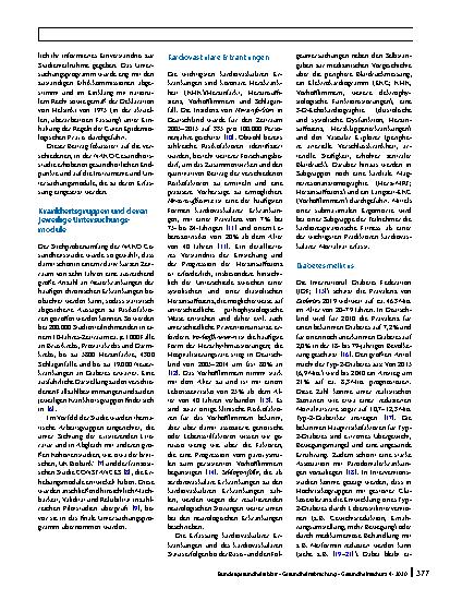 Vorschauseite 2: Erforschung von Erkrankungen in der NAKO Gesundheitsstudie. Die wichtigsten gesundheitlichen Endpunkte und ihre Erfassung