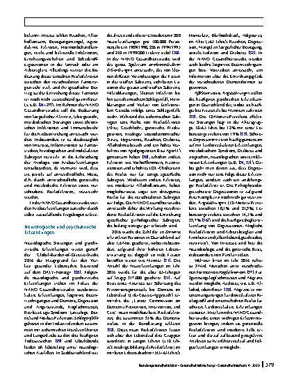 Vorschauseite 4: Erforschung von Erkrankungen in der NAKO Gesundheitsstudie. Die wichtigsten gesundheitlichen Endpunkte und ihre Erfassung