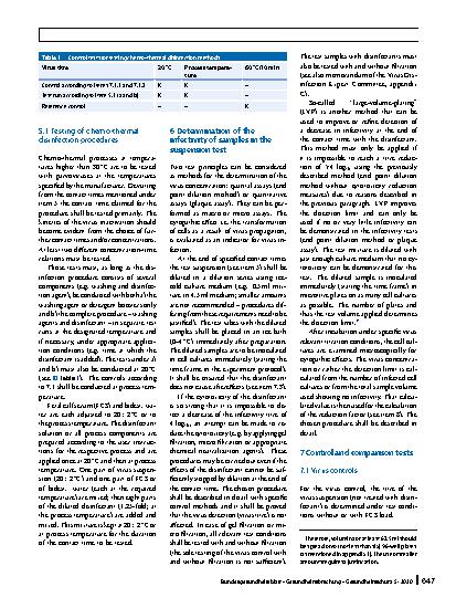 Vorschauseite 3: Guideline for testing chemical disinfectants regarding their virucidal activity within the field of human medicine