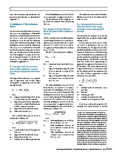 Vorschauseite 5: Guideline for testing chemical disinfectants regarding their virucidal activity within the field of human medicine