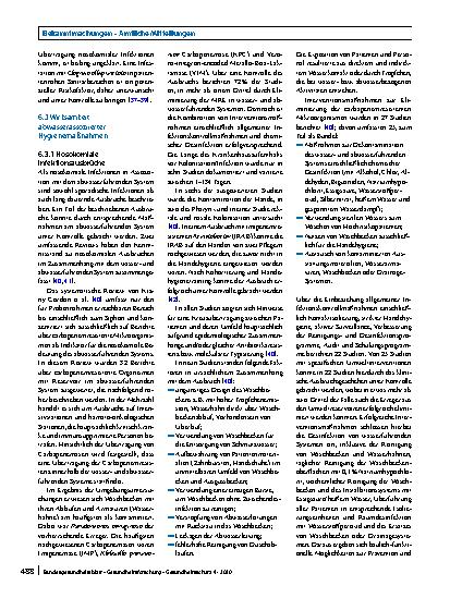 Vorschauseite 5: Anforderungen der Hygiene an abwasserführende Systeme in medizinischen Einrichtungen