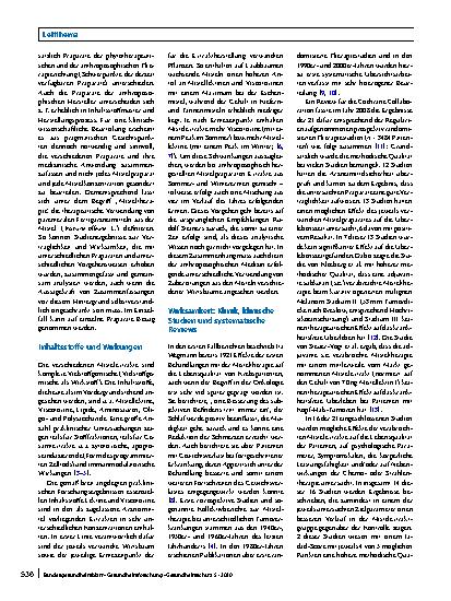 Vorschauseite 2: Die Misteltherapie in der Behandlung von Patienten mit einer Krebserkrankung