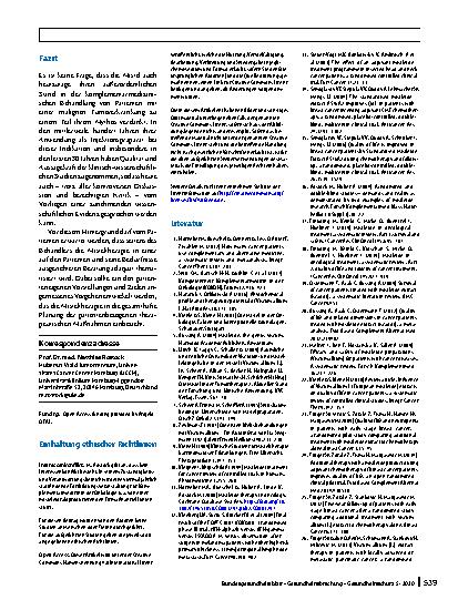 Vorschauseite 5: Die Misteltherapie in der Behandlung von Patienten mit einer Krebserkrankung