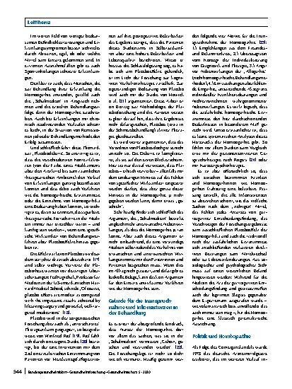 Vorschauseite 4: Homöopathie: Heilslehre „ohne Substanz“