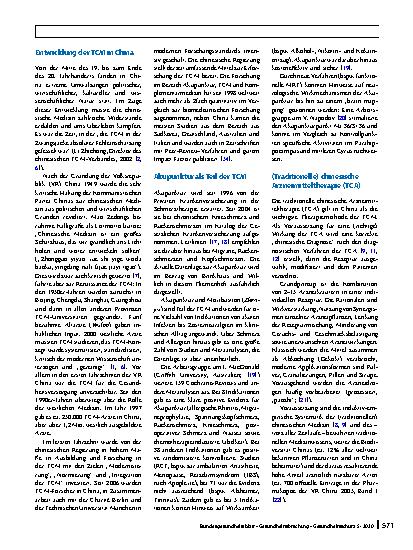 Vorschauseite 2: Traditionelle Chinesische Medizin (TCM) – vom Mythos zur Evidenz