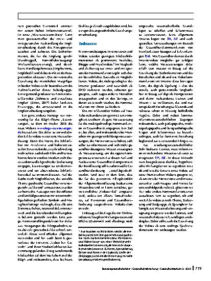 Vorschauseite 5: Gesundheitsaufklärung über digitale audiovisuelle Medien: Strategien der Bundeszentrale für gesundheitliche Aufklärung (BZgA)