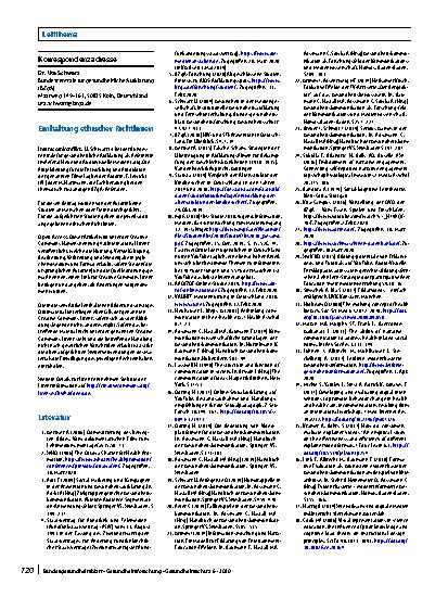 Vorschauseite 6: Gesundheitsaufklärung über digitale audiovisuelle Medien: Strategien der Bundeszentrale für gesundheitliche Aufklärung (BZgA)