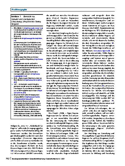 Vorschauseite 2: Patientenregister für Seltene Erkrankungen in Deutschland: Konzeptpapier der Strategiegruppe „Register“ des Nationalen Aktionsbündnisses für Menschen mit Seltenen Erkrankungen (NA…