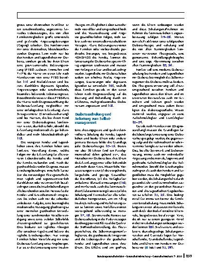 Vorschauseite 4: Versorgung von Kindern und Jugendlichen mit Typ-1-Diabetes: Lösungen für technische und psychosoziale Herausforderungen