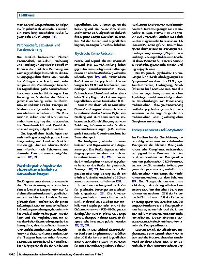 Vorschauseite 4: Chronisch entzündliche Darmerkrankungen – die biopsychosoziale Realität im Kindesund Jugendalter