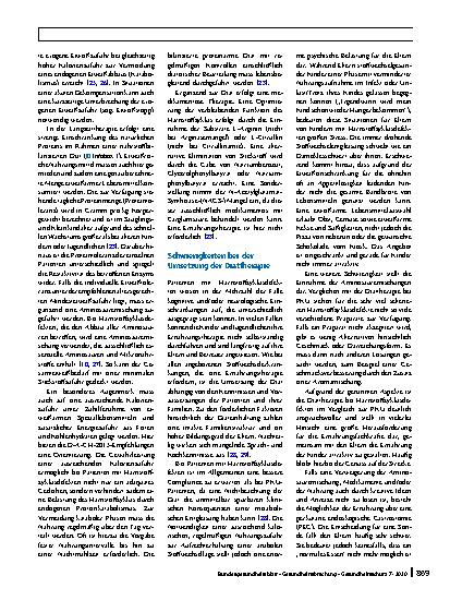 Vorschauseite 6: Ernährung bei angeborenen Stoffwechselerkrankungen – ein Spagat zwischen Genuss und Therapie