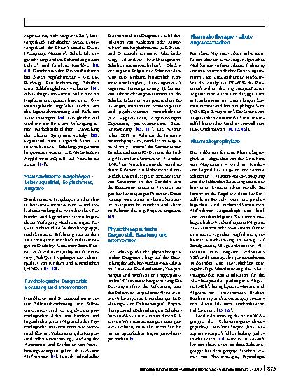Vorschauseite 4: Migräne im Kindesund Jugendalter – Ausblick auf innovative Behandlungsansätze im Rahmen multimodaler Therapiekonzepte