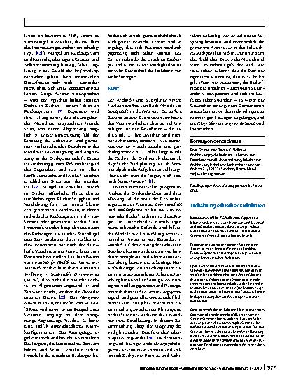 Vorschauseite 6: Wie Stadtarchitektur die Gesundheit beeinflusst: das PAKARA-Modell